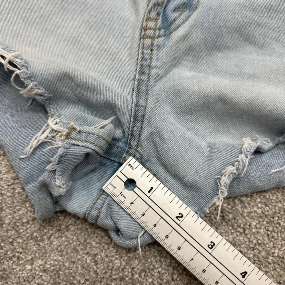 Wild Fable Blue Distressed Cut Off Denim Shorts Women's Size 4